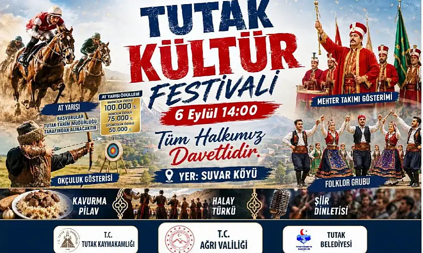 Tutak'ta Festival Heyecanı: Kültür, Gelenek ve At Yarışları Bir Arada
